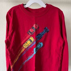 Hanna Andersson Boys Long Sleeve Tee Sz 6-7